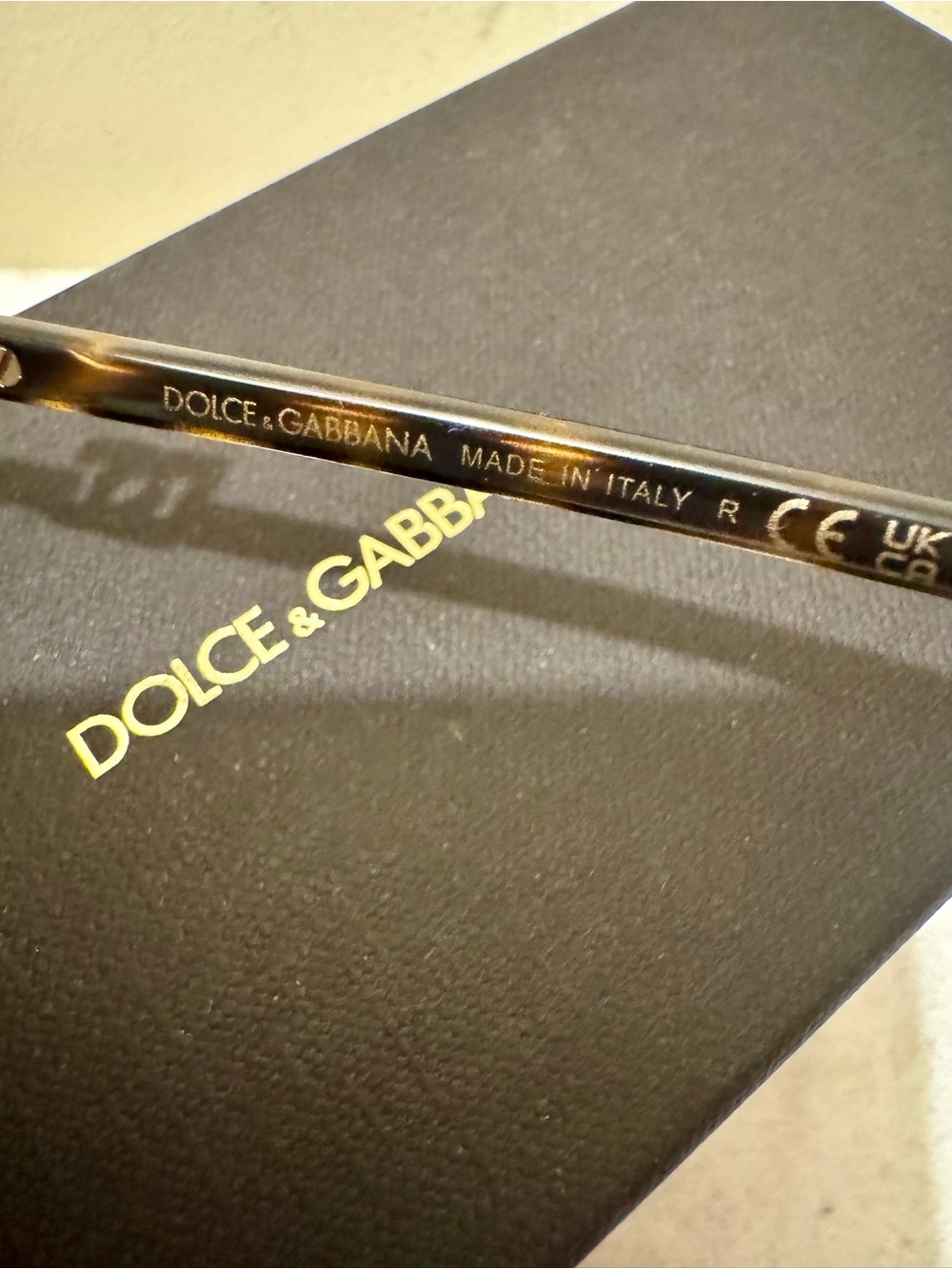 NWT Dolce & Gabbana Gold DG2279 Square Sunglasses - Full Set - Picture 7 of 17